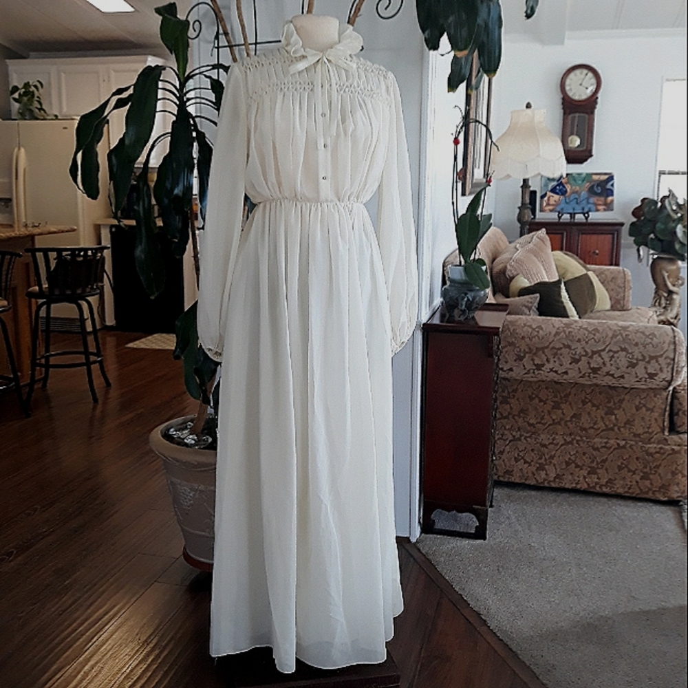 Vintage Lee Jordan New York maxi dress
